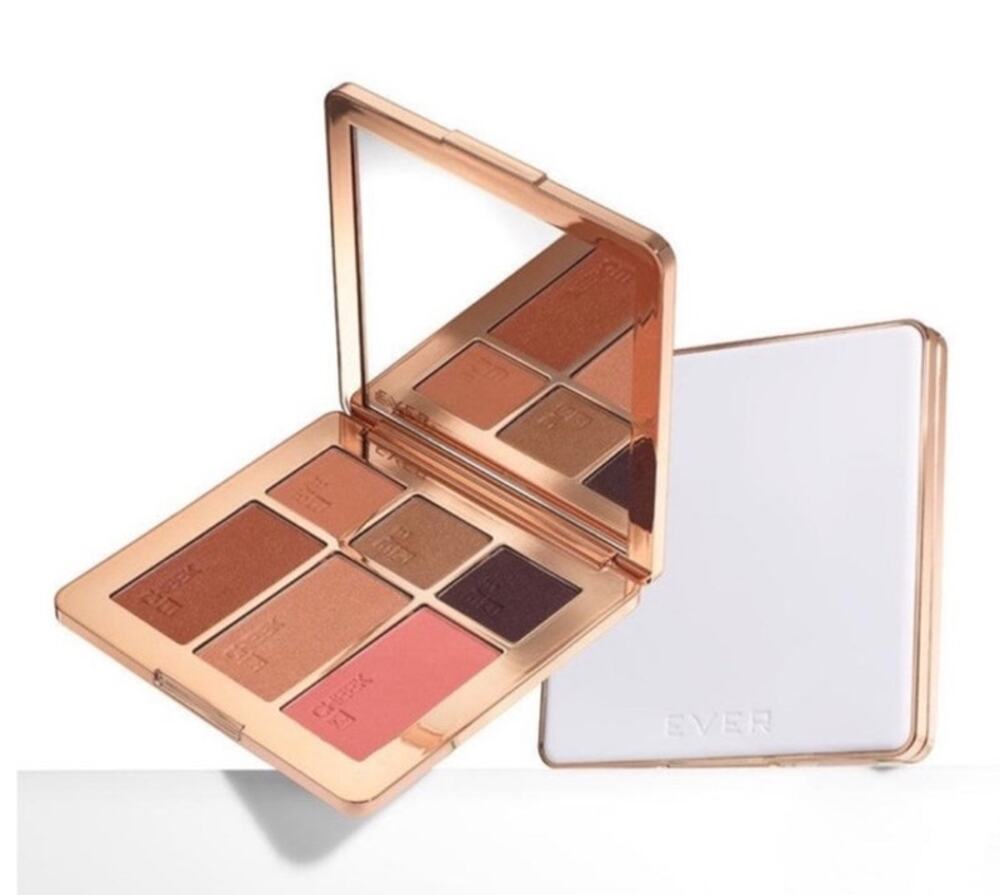 EVER Out the Door Cheek & Eye Palette Bold and Brave NEW IN BOX